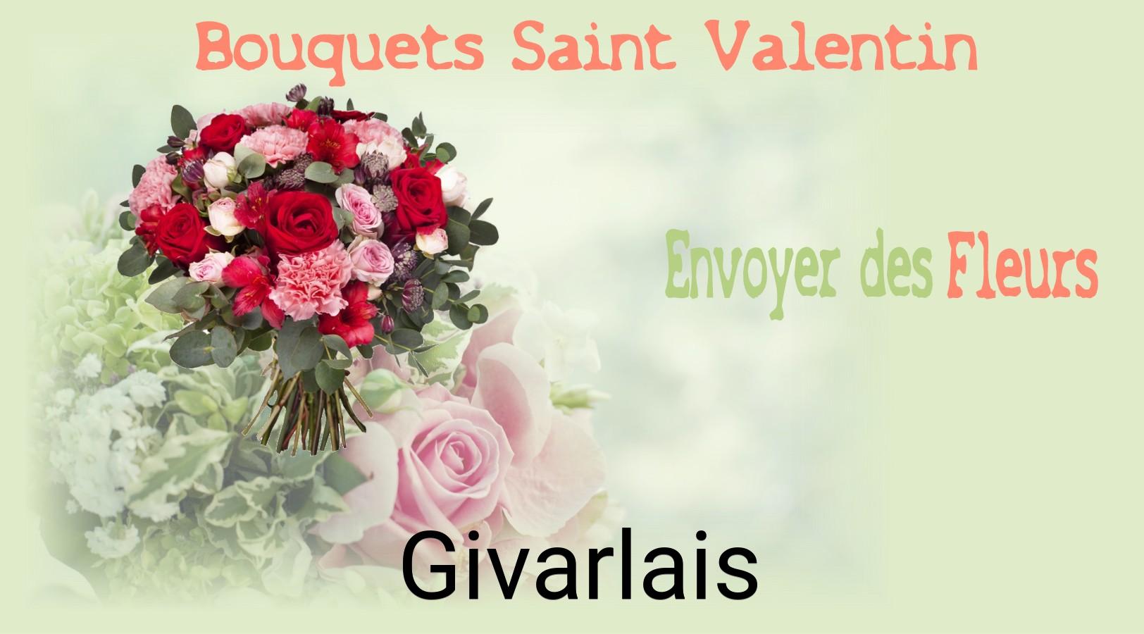 Roses de Saint-Valentin livrées à Givarlais